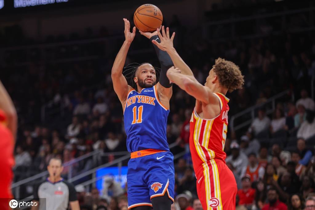 唐斯36+16布伦森34+5 奥孔古31分尼克斯送老鹰6连败